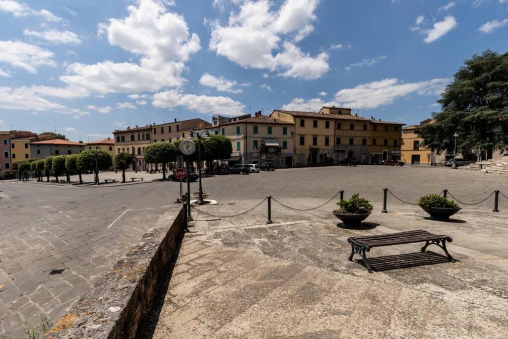La Piazza - Appartamento Con Vista Sinalunga Bagian luar foto