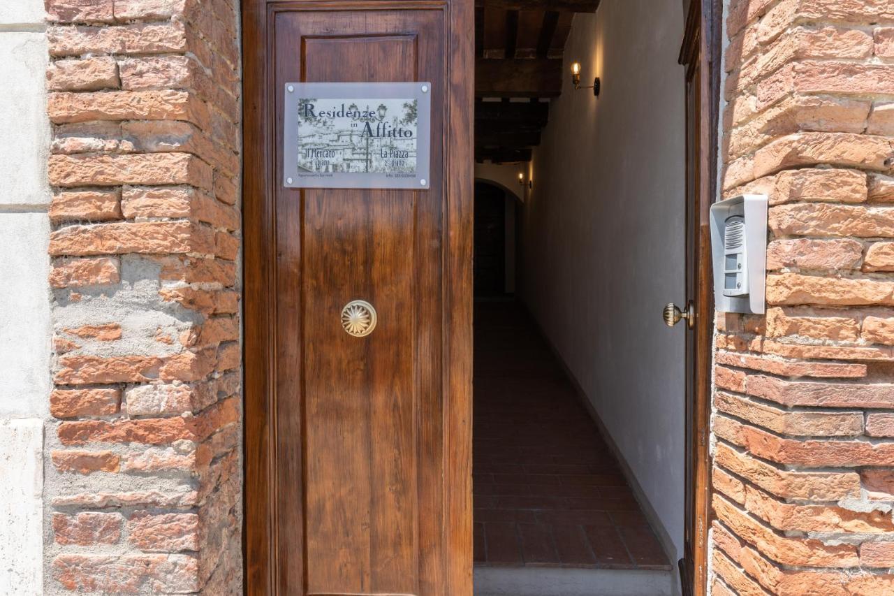 La Piazza - Appartamento Con Vista Sinalunga Bagian luar foto